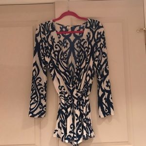 Surf gypsy long sleeve romper